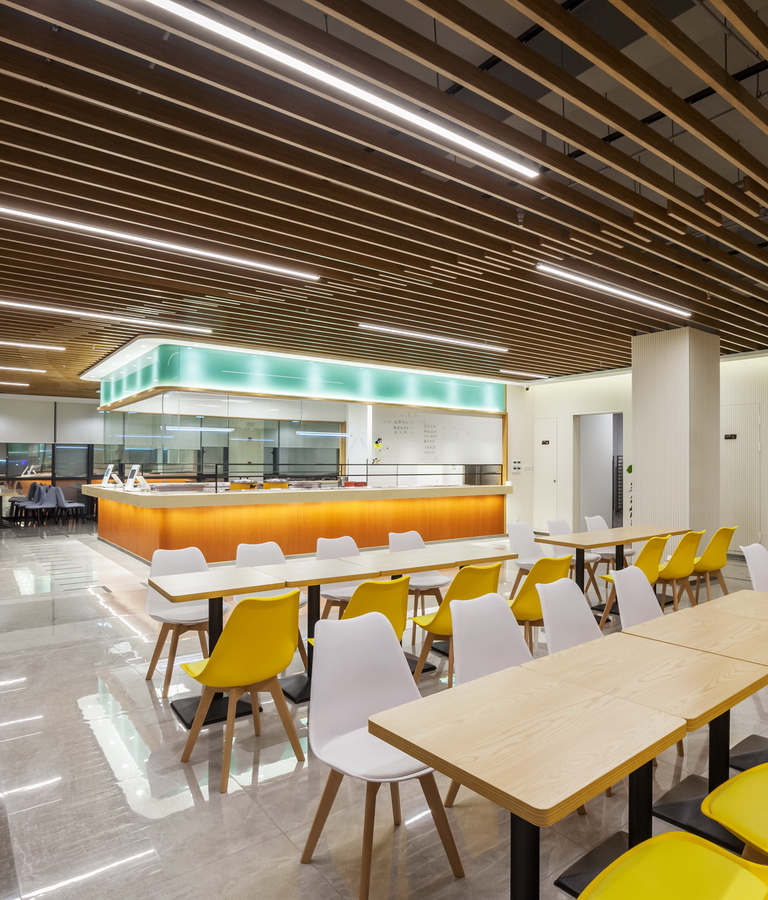 先聲藥業辦公樓設計裝修 餐廳層-pc